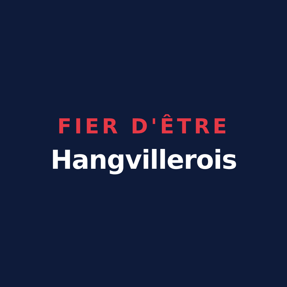 T-shirt « Fier d'être Hangvillerois » — design pour Hangviller