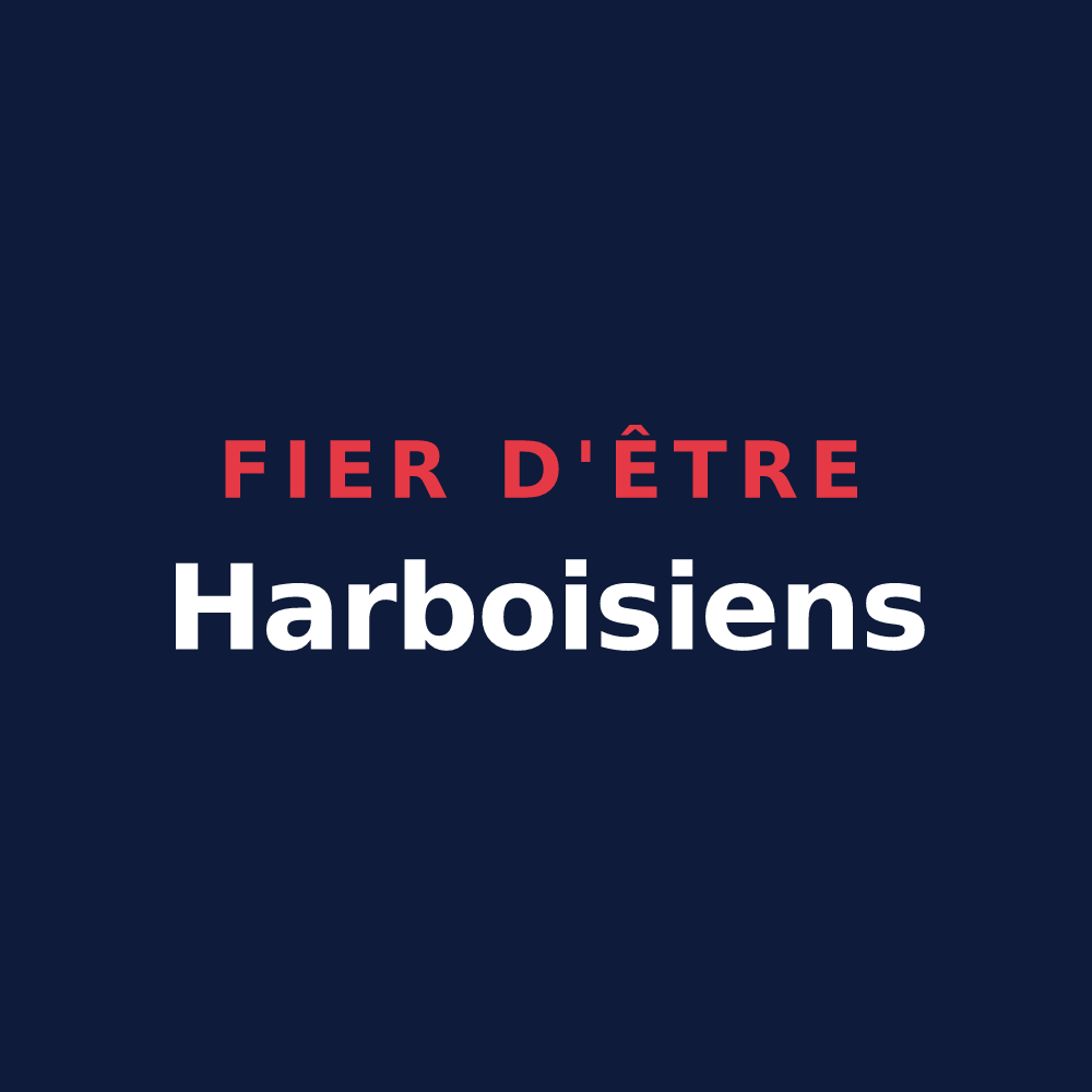 T-shirt « Fier d'être Harboisiens » — design pour Harbouey