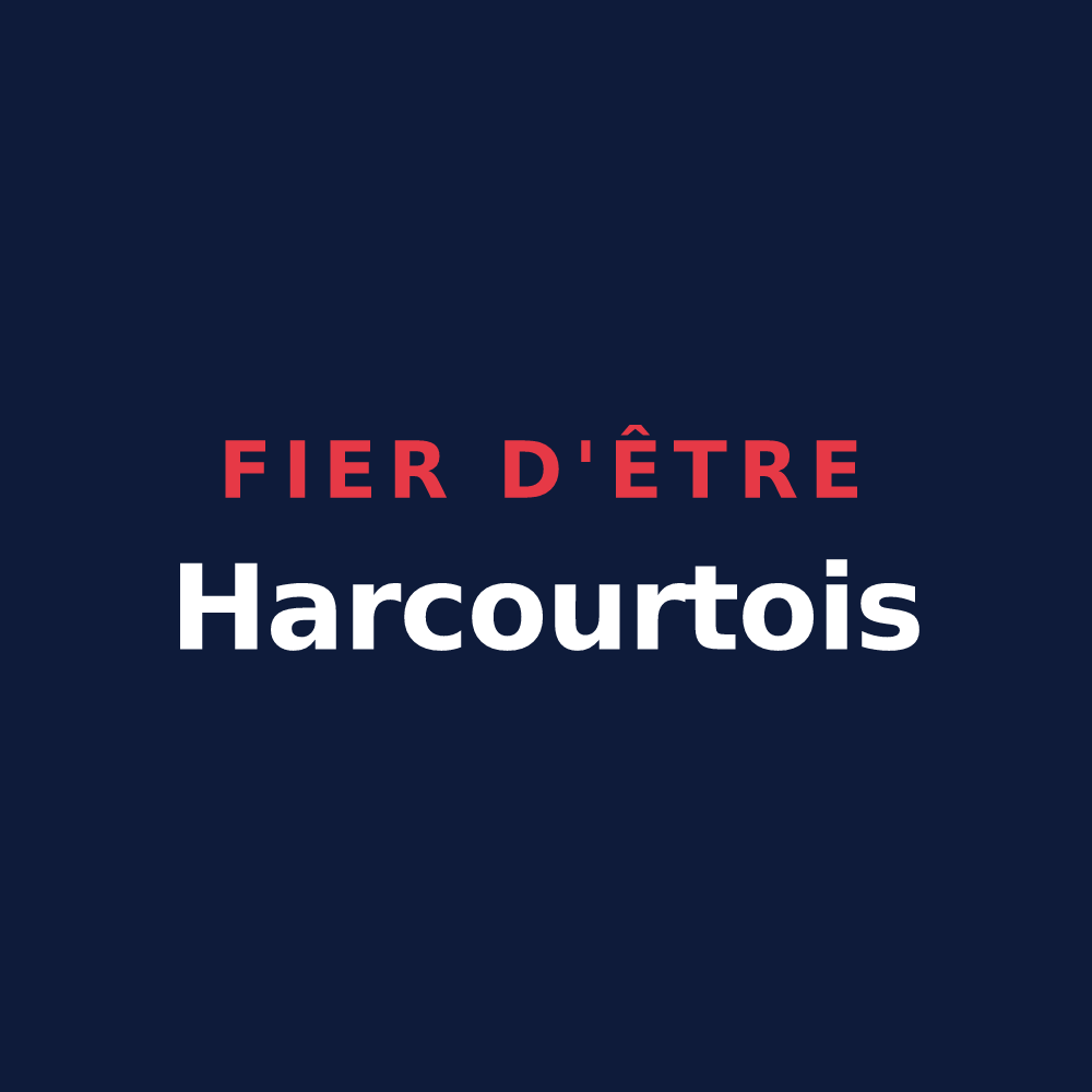T-shirt « Fier d'être Harcourtois » — design pour Harcourt