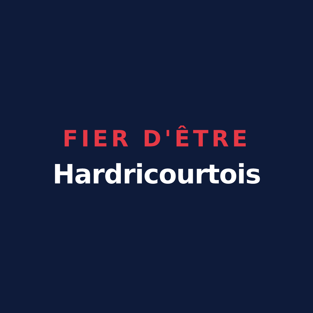 T-shirt « Fier d'être Hardricourtois » — design pour Hardricourt