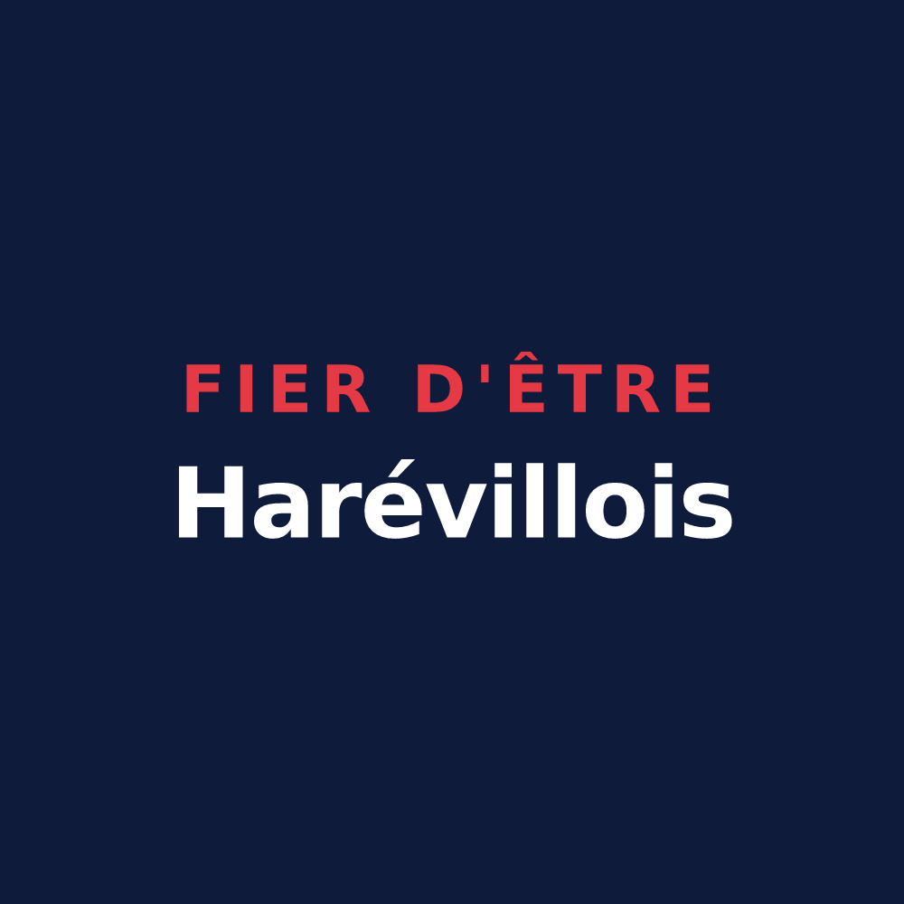 T-shirt « Fier d'être Harévillois » — design pour Haréville