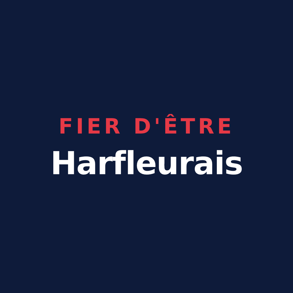 T-shirt « Fier d'être Harfleurais » — design pour Harfleur