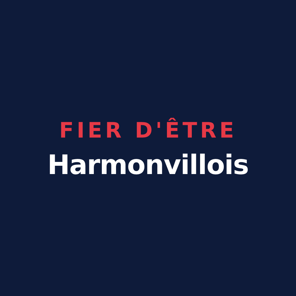 T-shirt « Fier d'être Harmonvillois » — design pour Harmonville