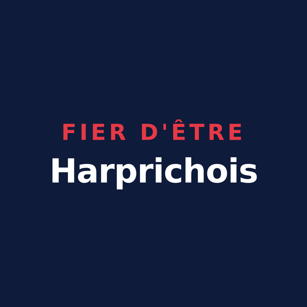 T-shirt « Fier d'être Harprichois » — design pour Harprich