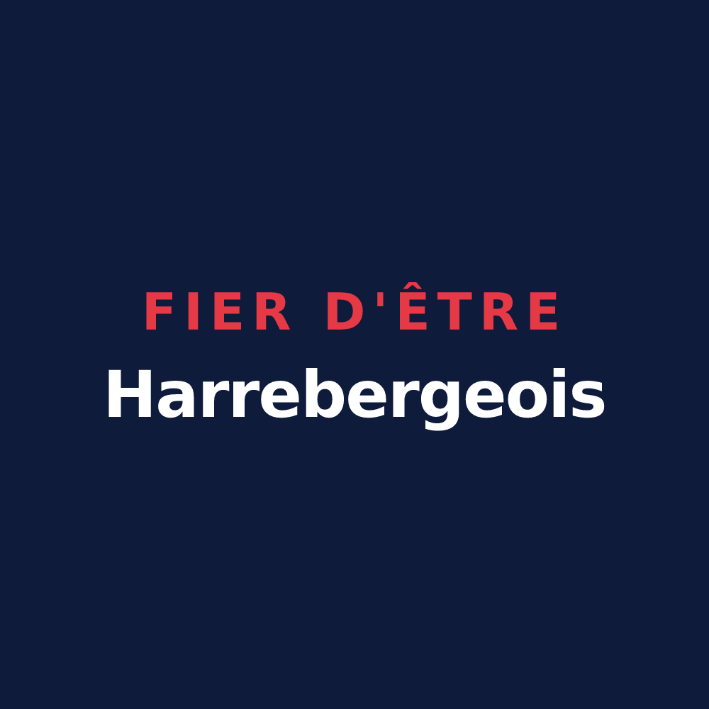 T-shirt « Fier d'être Harrebergeois » — design pour Harreberg