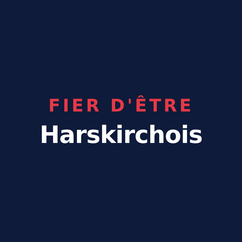 T-shirt « Fier d'être Harskirchois » — design pour Harskirchen