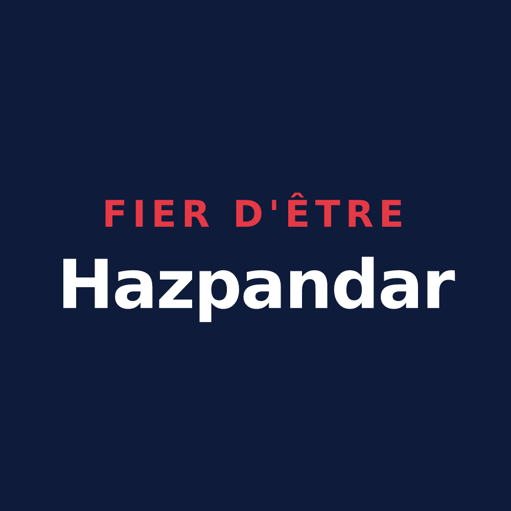 T-shirt « Fier d'être Hazpandar » — design pour Hasparren