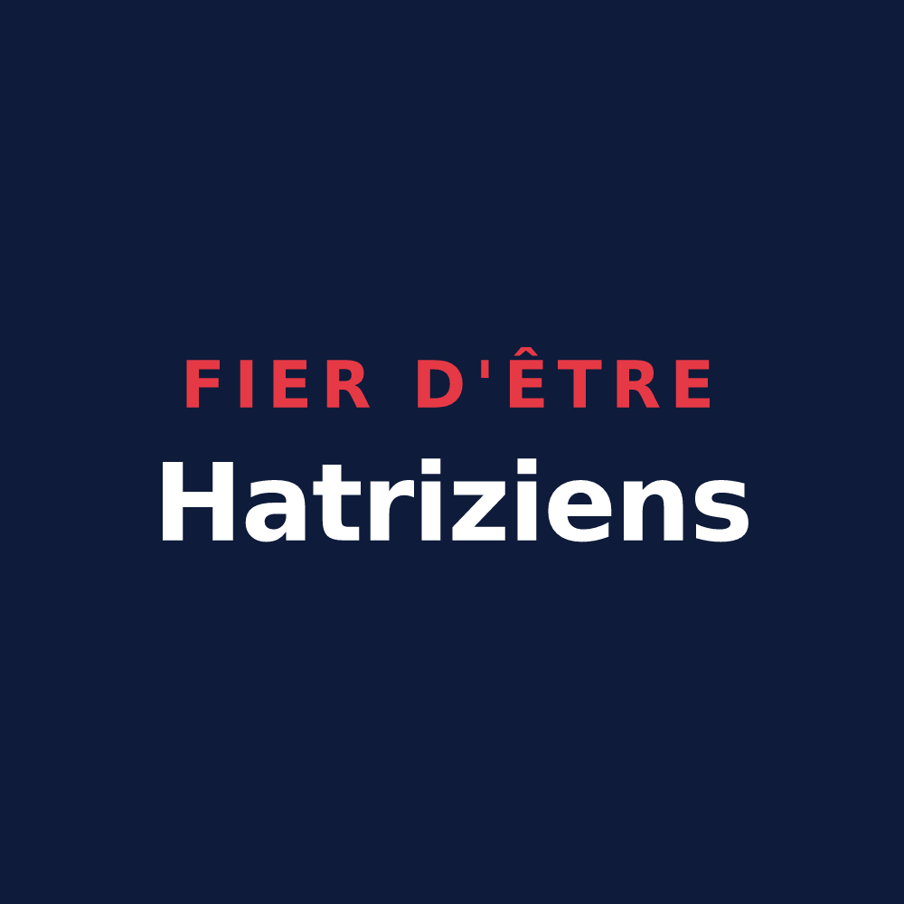 T-shirt « Fier d'être Hatriziens » — design pour Hatrize