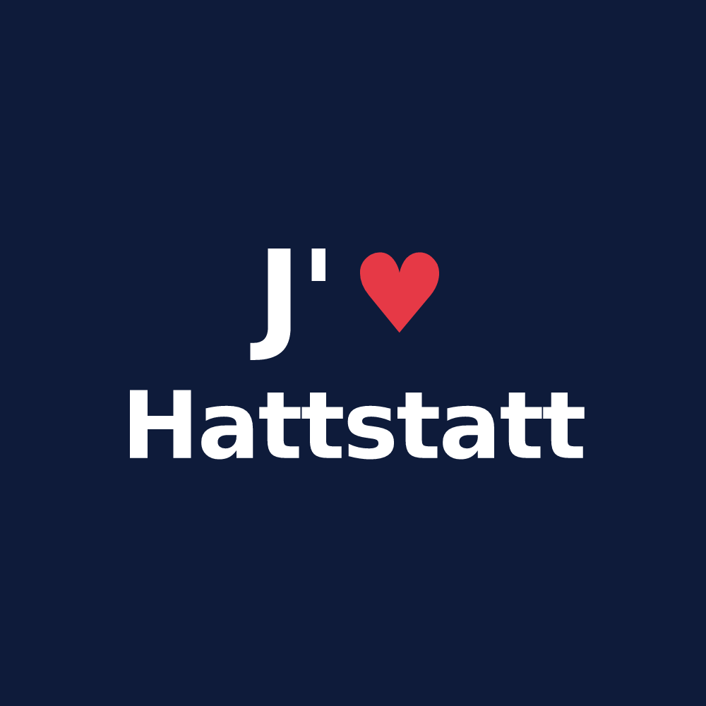 T-shirt personnalisé Hattstatt — design J'aime Hattstatt