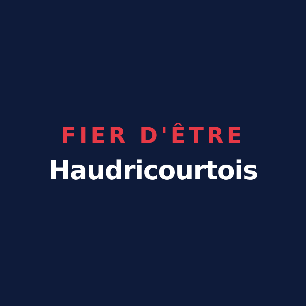 T-shirt « Fier d'être Haudricourtois » — design pour Haudricourt