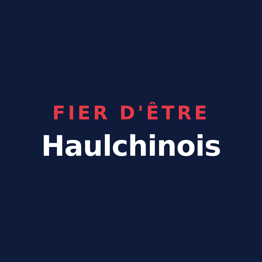 T-shirt « Fier d'être Haulchinois » — design pour Haulchin