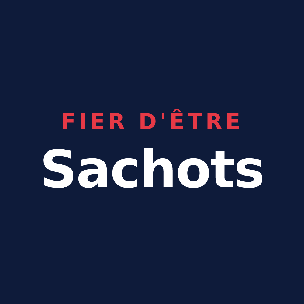 T-shirt « Fier d'être Sachots » — design pour Haumont-près-Samogneux