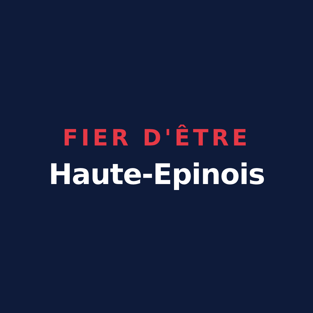 T-shirt « Fier d'être Haute-Epinois » — design pour Haute-Épine
