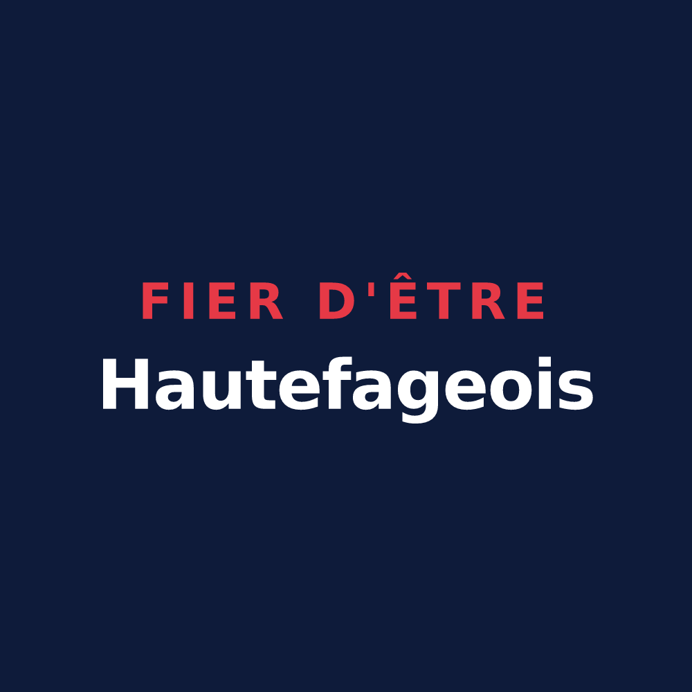 T-shirt « Fier d'être Hautefageois » — design pour Hautefage