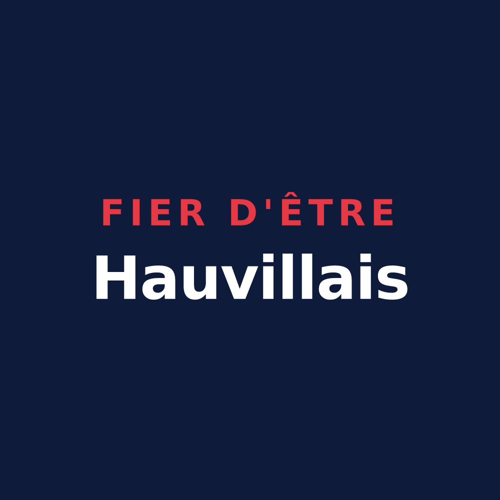 T-shirt « Fier d'être Hauvillais » — design pour Hauville