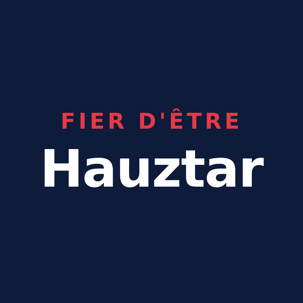 T-shirt « Fier d'être Hauztar » — design pour Haux