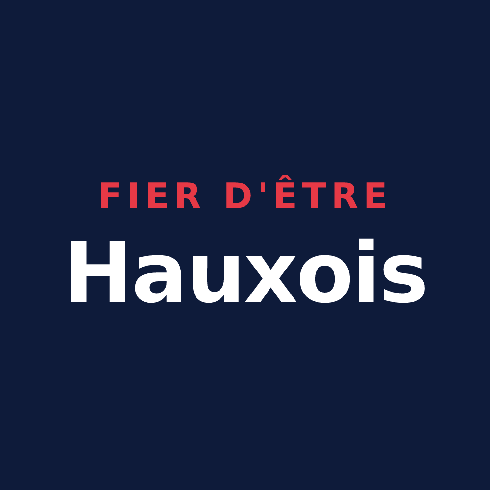 T-shirt « Fier d'être Hauxois » — design pour Haux