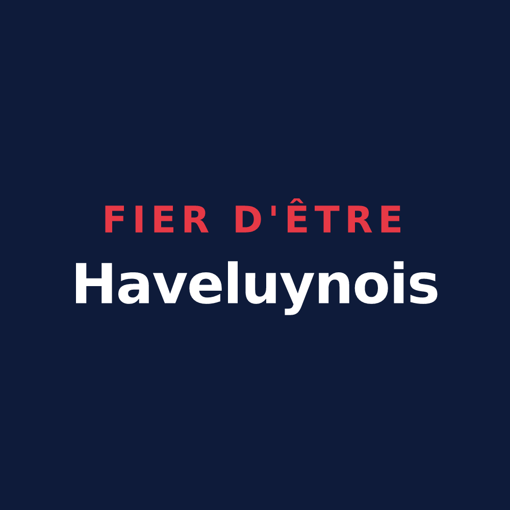 T-shirt « Fier d'être Haveluynois » — design pour Haveluy