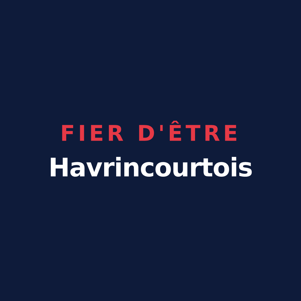 T-shirt « Fier d'être Havrincourtois » — design pour Havrincourt
