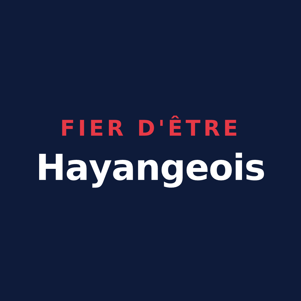 T-shirt « Fier d'être Hayangeois » — design pour Hayange