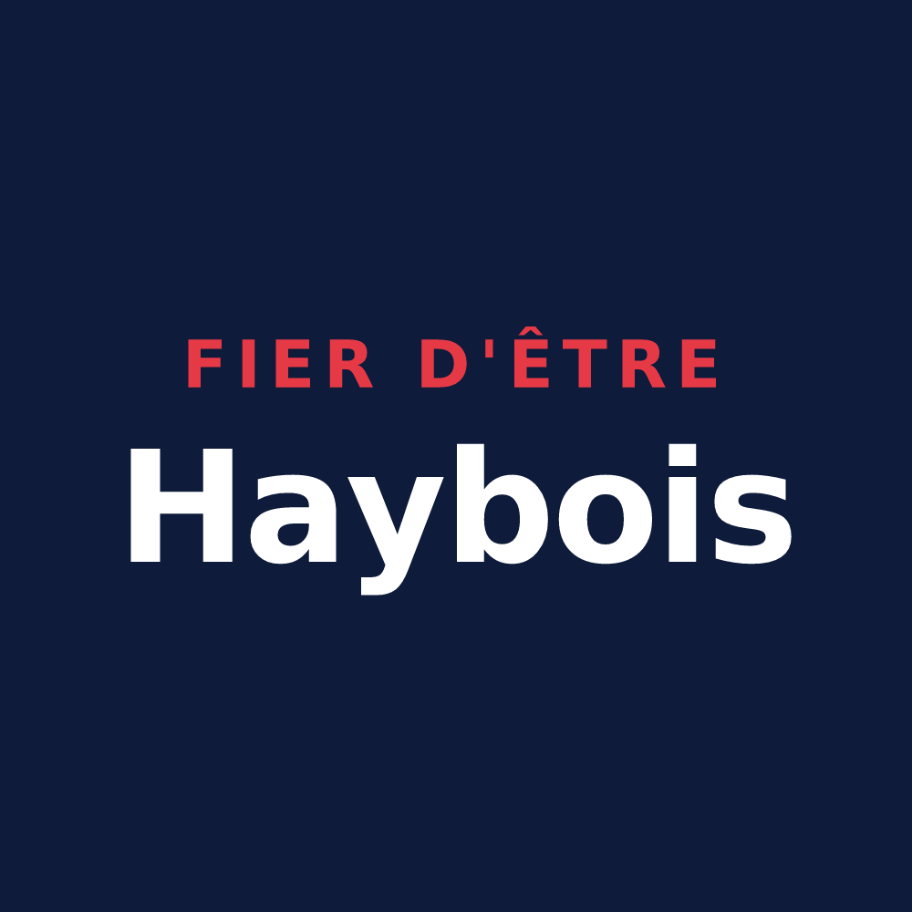 T-shirt « Fier d'être Haybois » — design pour Haybes