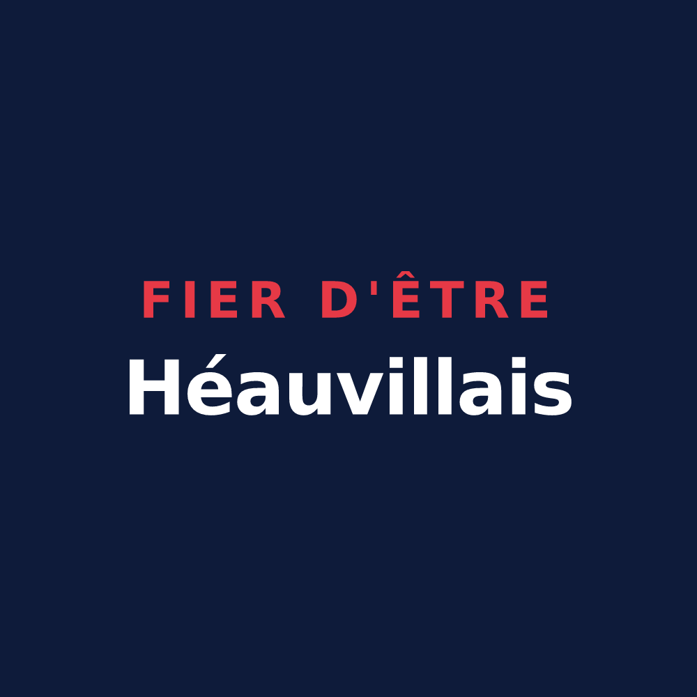 T-shirt « Fier d'être Héauvillais » — design pour Héauville