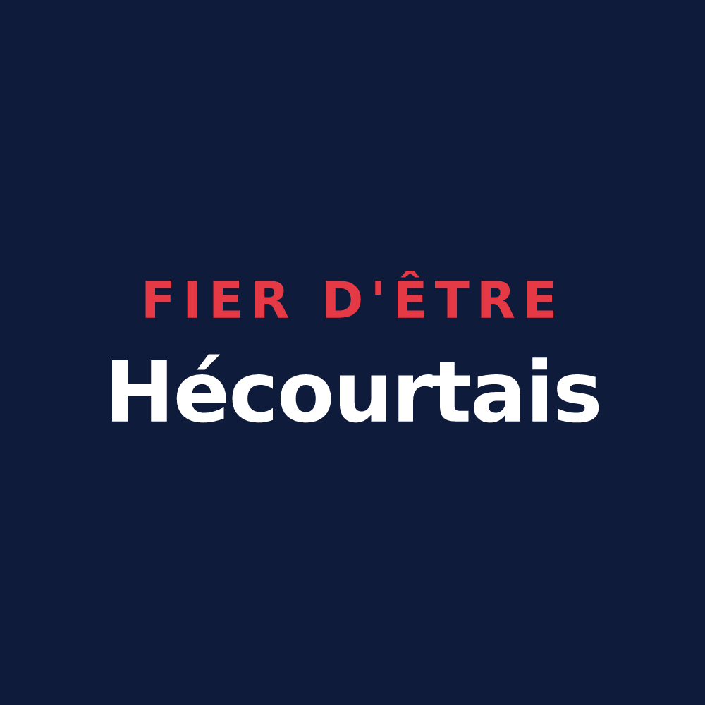 T-shirt « Fier d'être Hécourtais » — design pour Hécourt