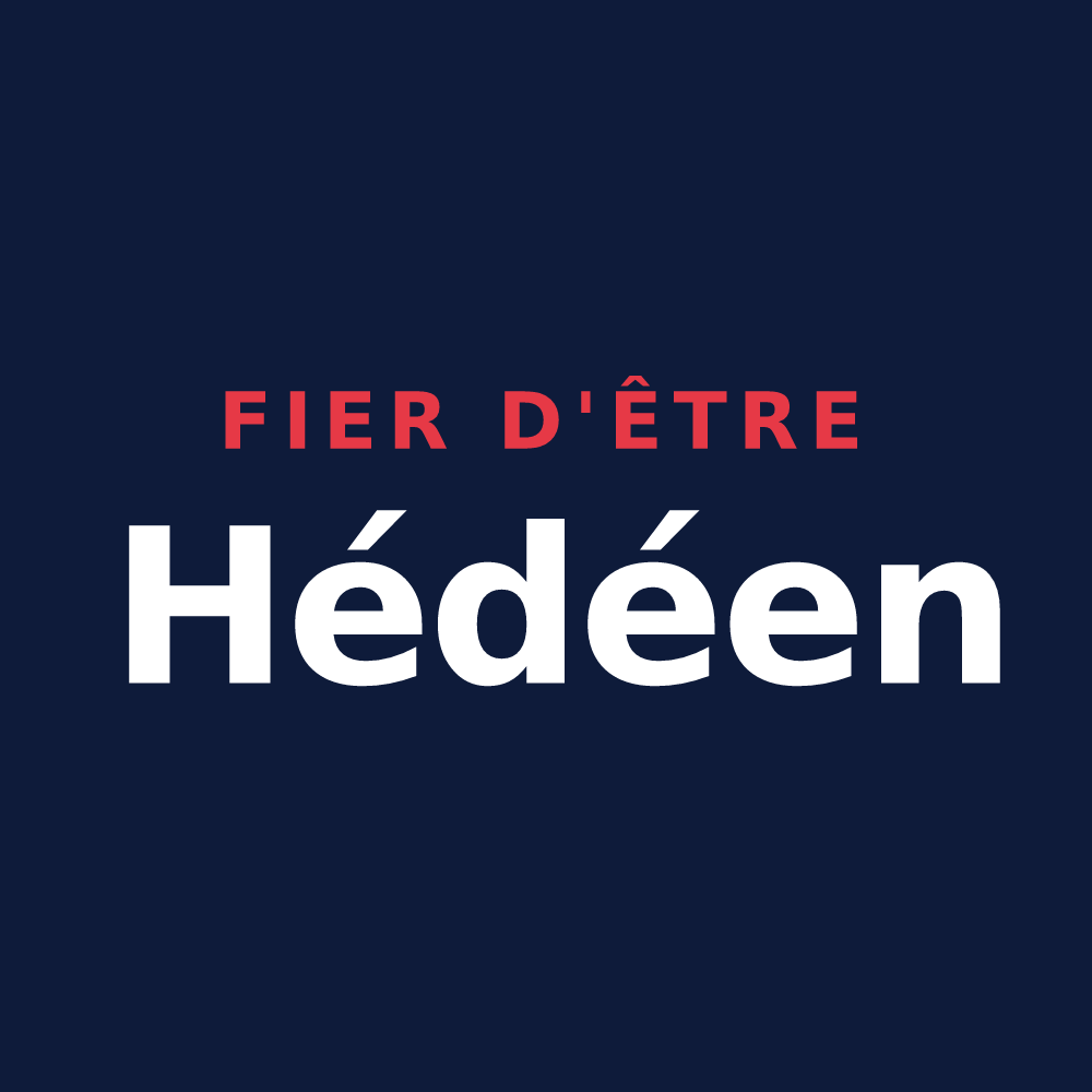 T-shirt « Fier d'être Hédéen » — design pour Hédé-Bazouges