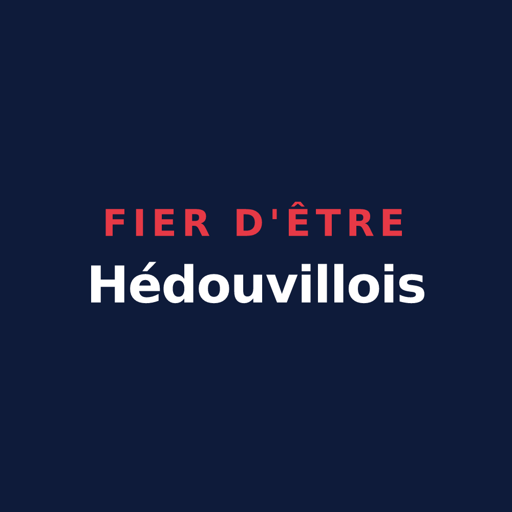 T-shirt « Fier d'être Hédouvillois » — design pour Hédouville