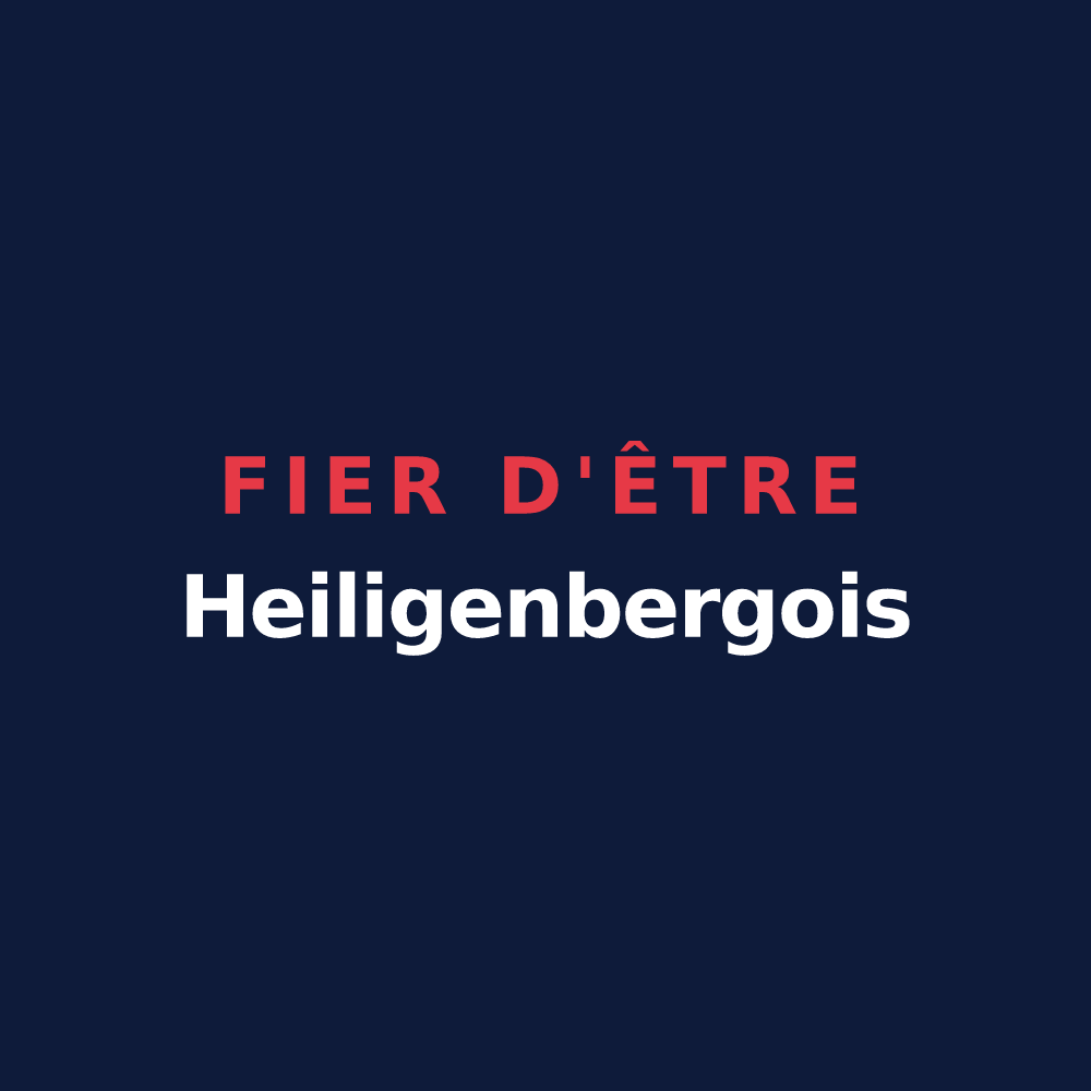 T-shirt « Fier d'être Heiligenbergois » — design pour Heiligenberg