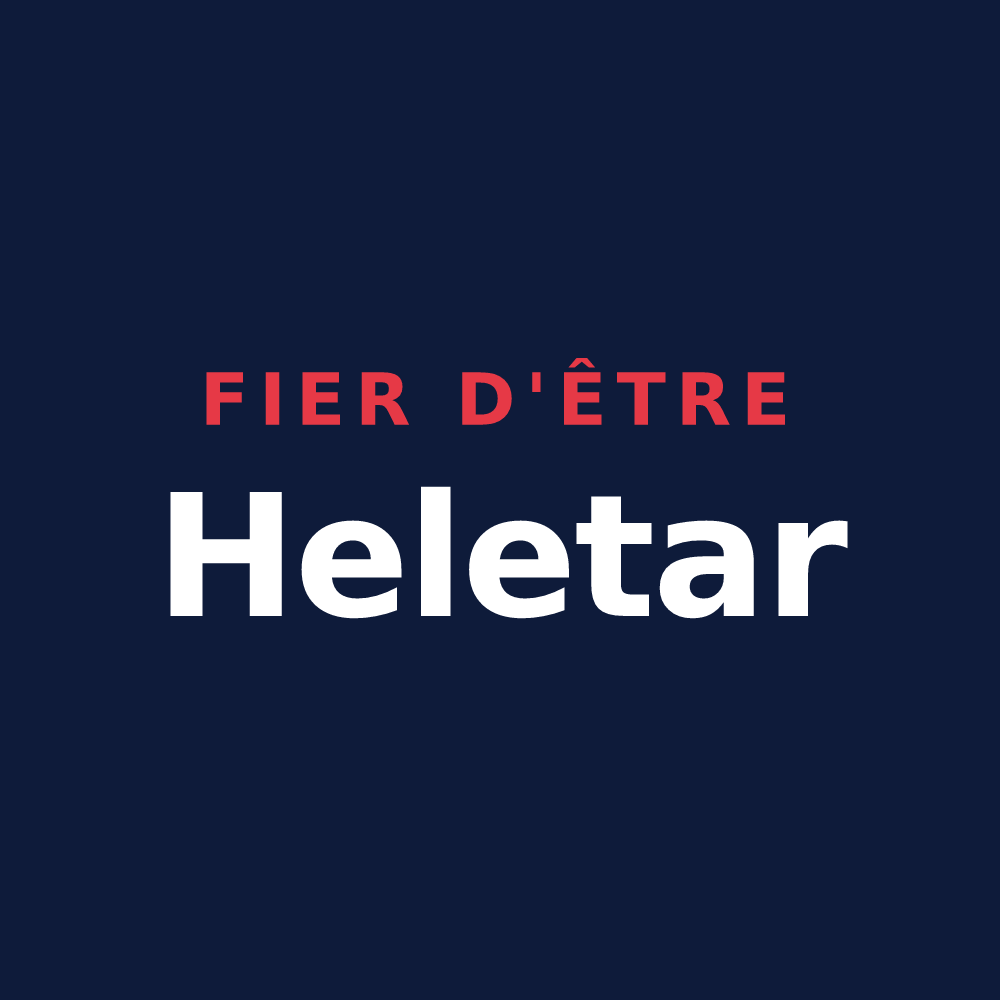 T-shirt « Fier d'être Heletar » — design pour Hélette