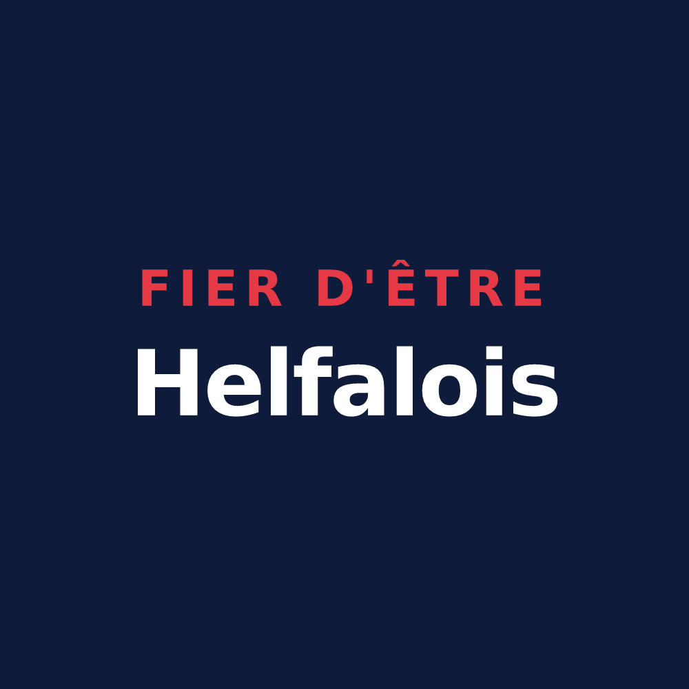 T-shirt « Fier d'être Helfalois » — design pour Helfaut