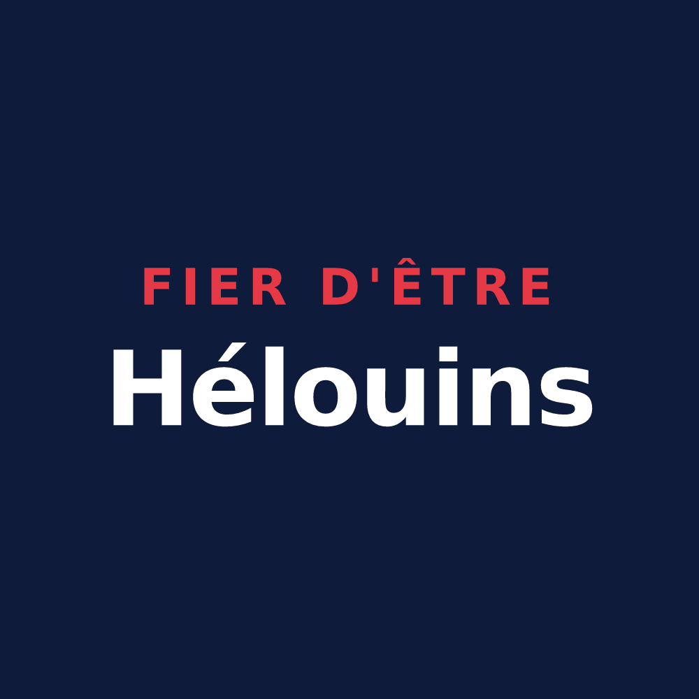 T-shirt « Fier d'être Hélouins » — design pour Héloup