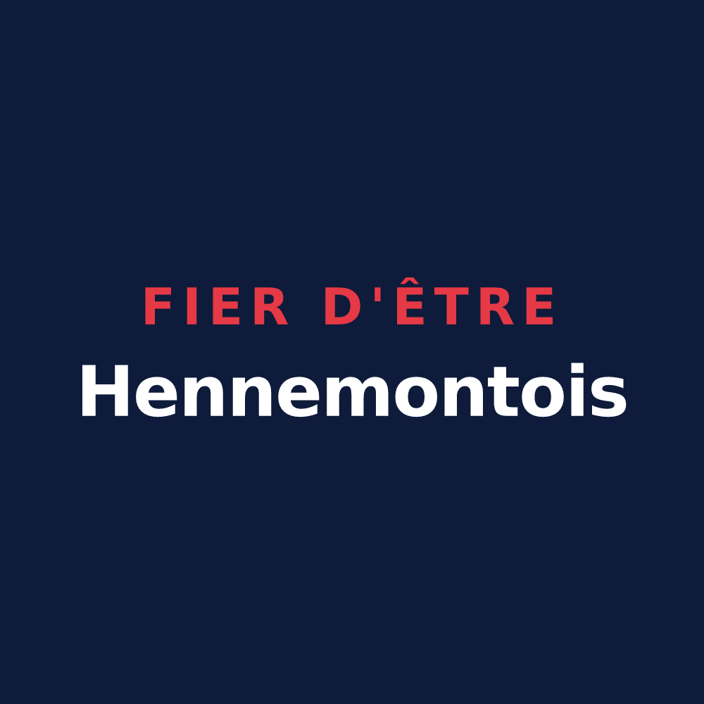 T-shirt « Fier d'être Hennemontois » — design pour Hennemont