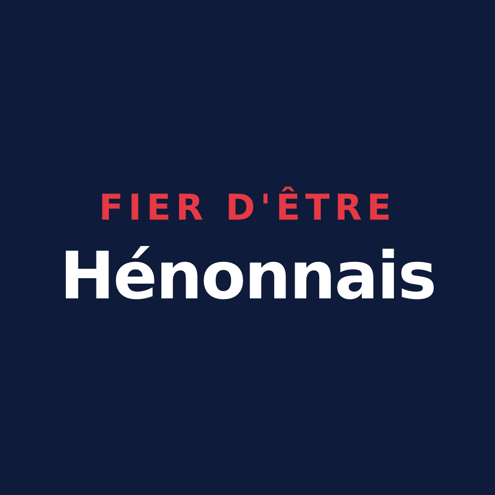 T-shirt « Fier d'être Hénonnais » — design pour Hénon