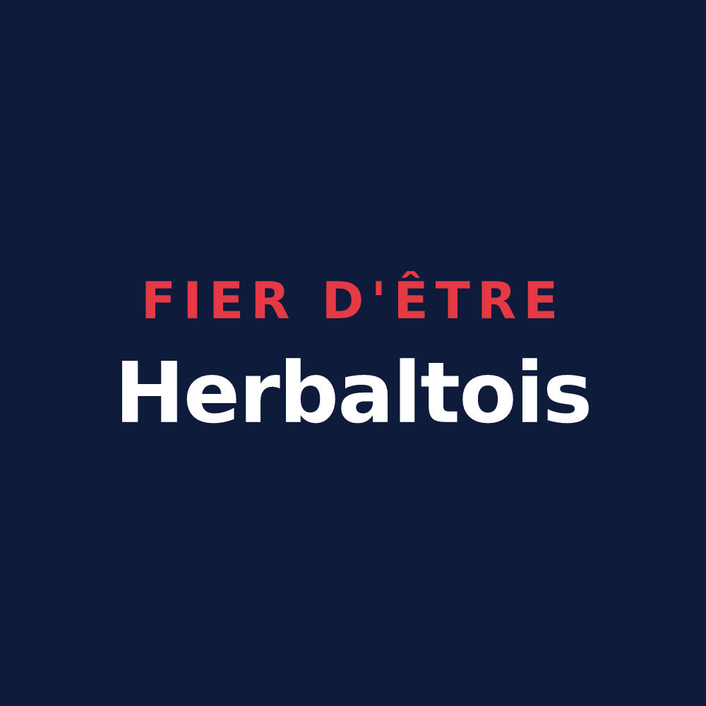 T-shirt « Fier d'être Herbaltois » — design pour Herbault