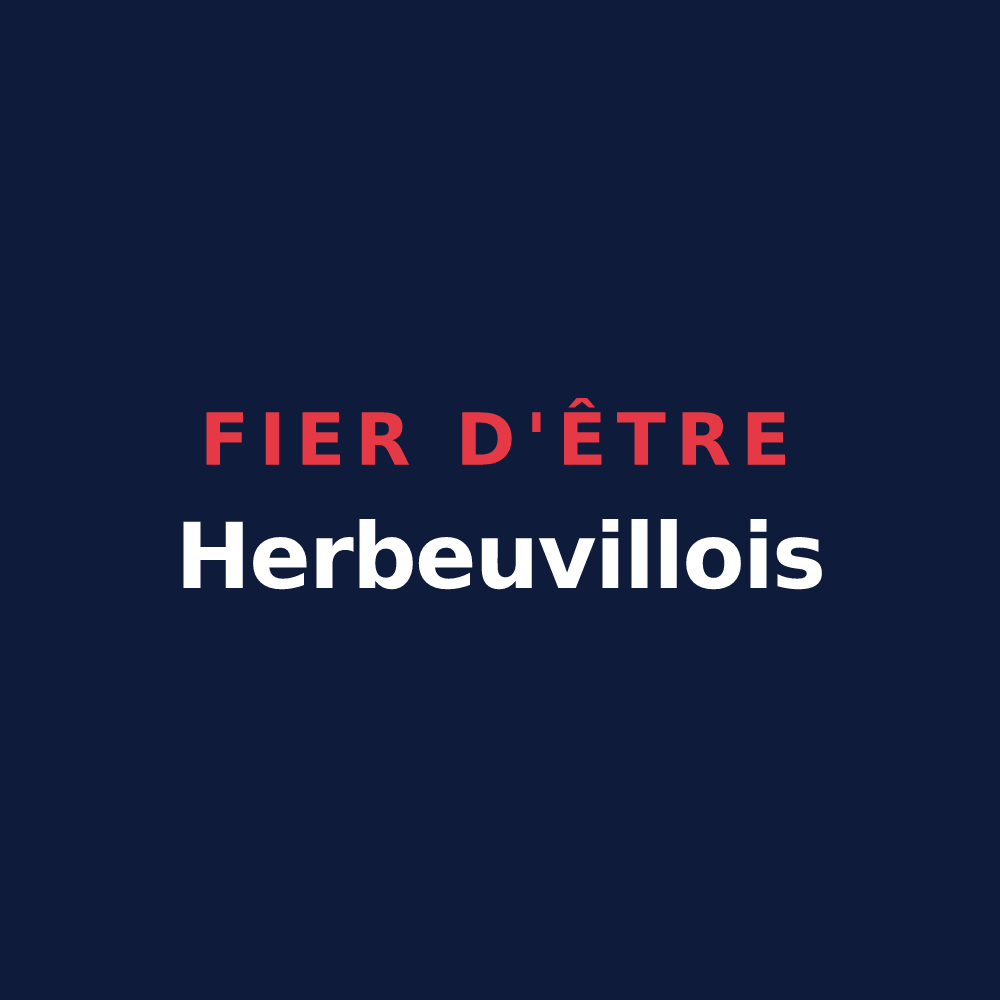 T-shirt « Fier d'être Herbeuvillois » — design pour Herbeuville