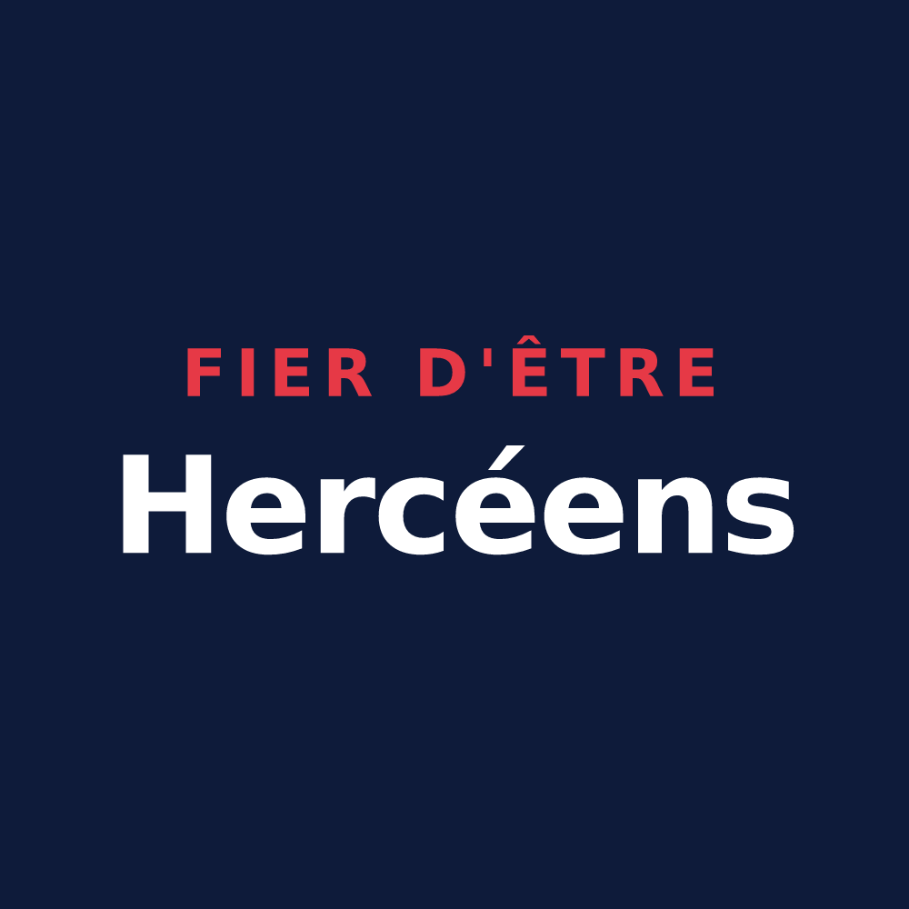 T-shirt « Fier d'être Hercéens » — design pour Hercé