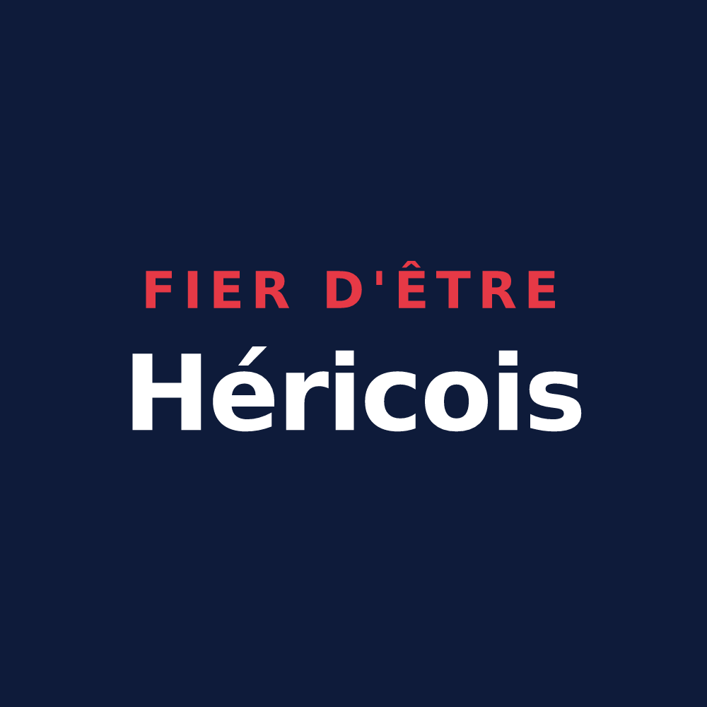 T-shirt « Fier d'être Héricois » — design pour Héric
