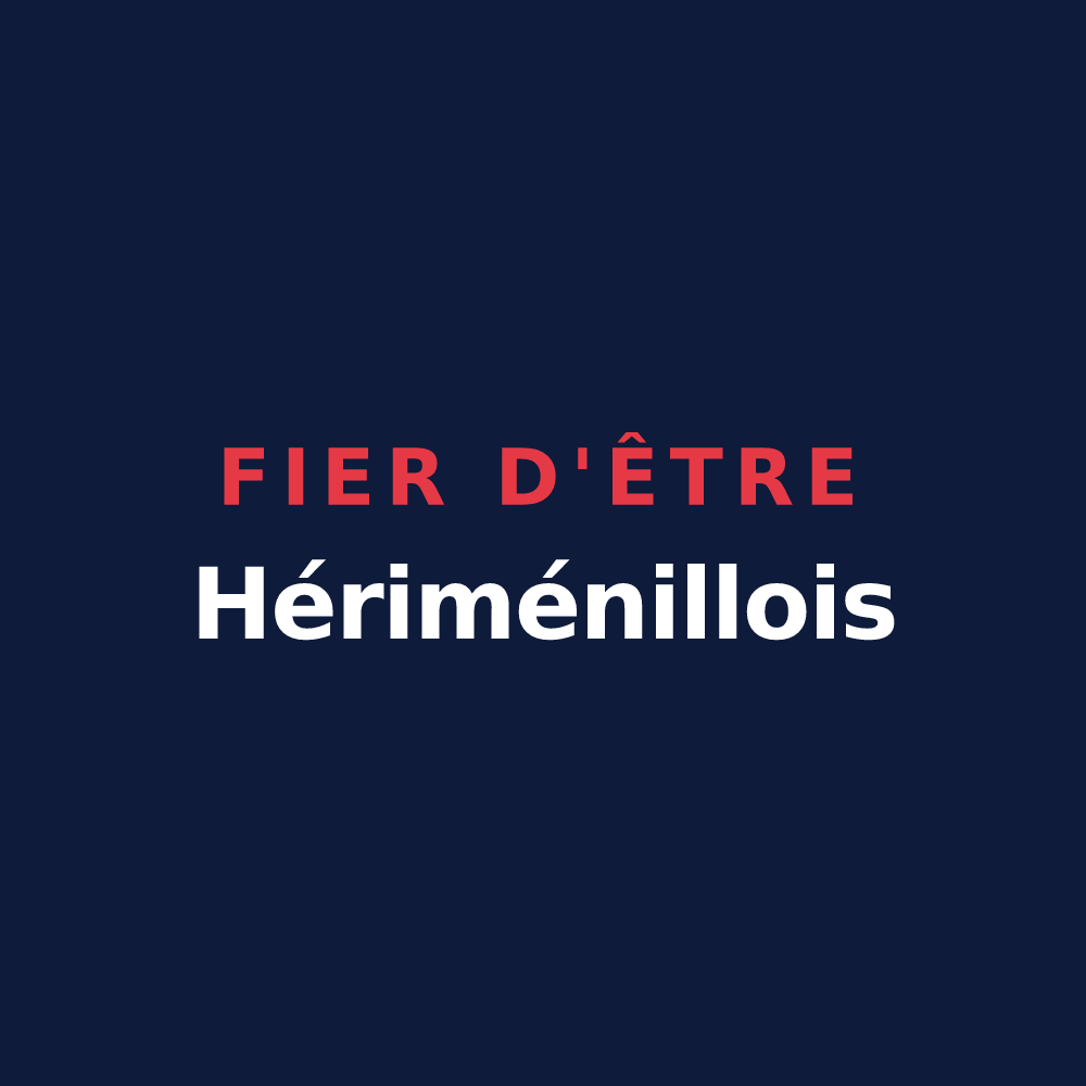 T-shirt « Fier d'être Hériménillois » — design pour Hériménil