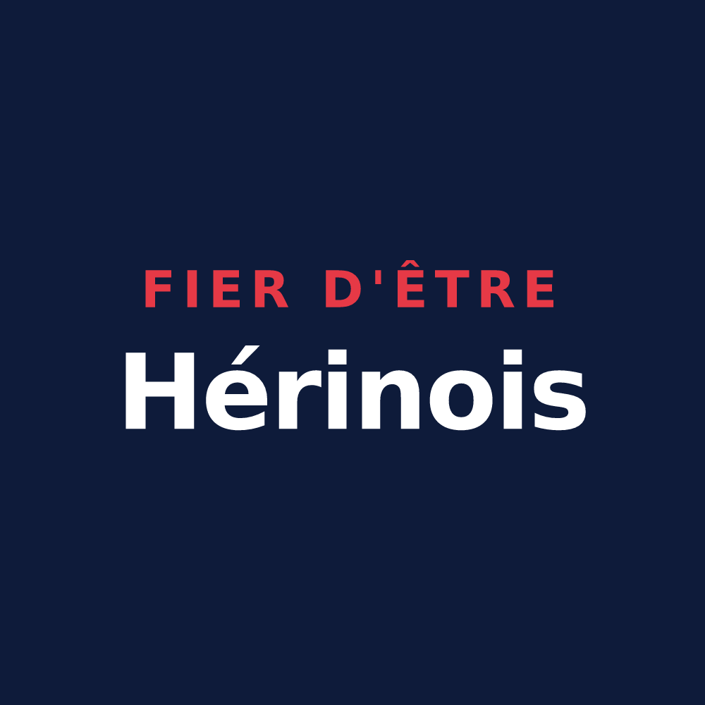 T-shirt « Fier d'être Hérinois » — design pour Hérin
