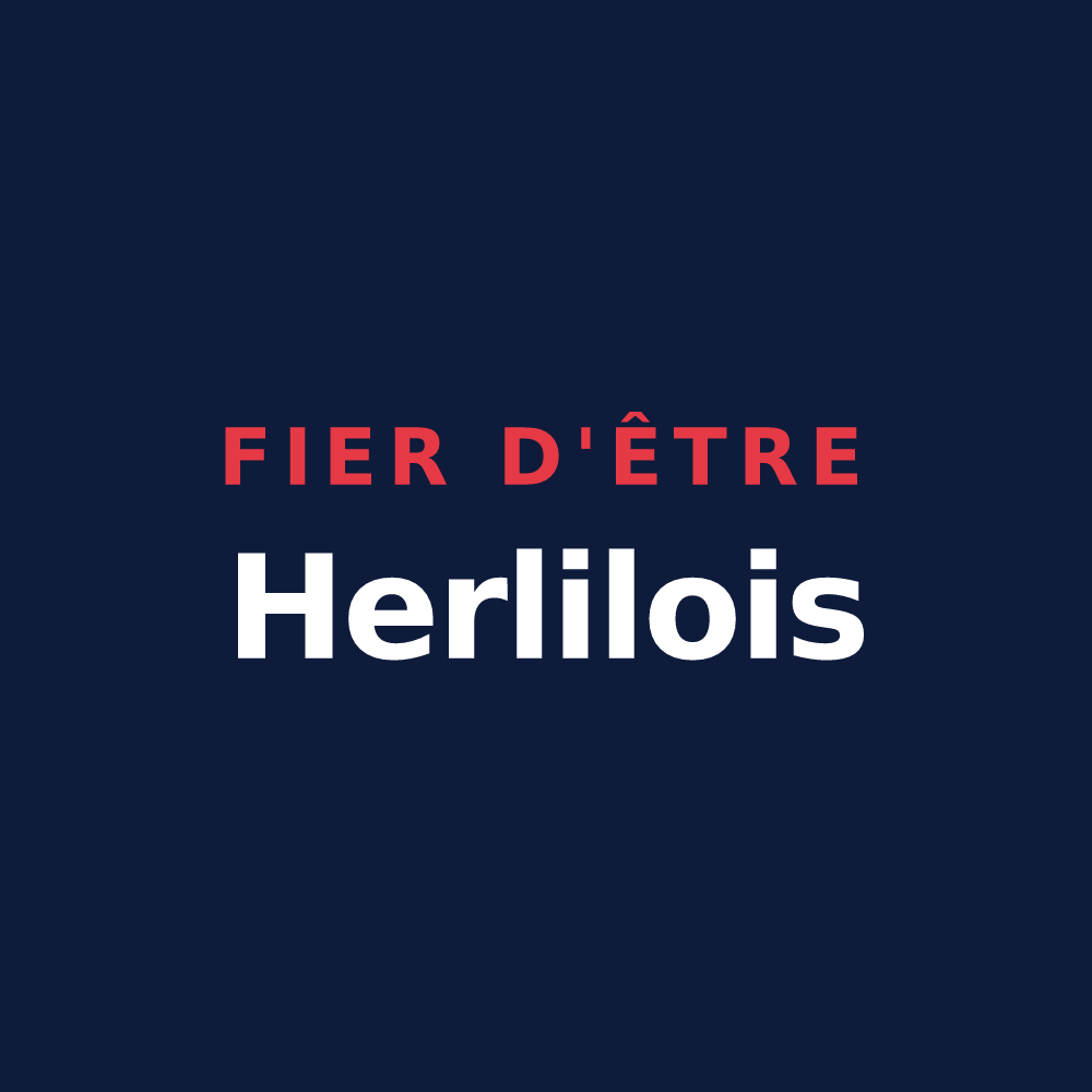 T-shirt « Fier d'être Herlilois » — design pour Herlies