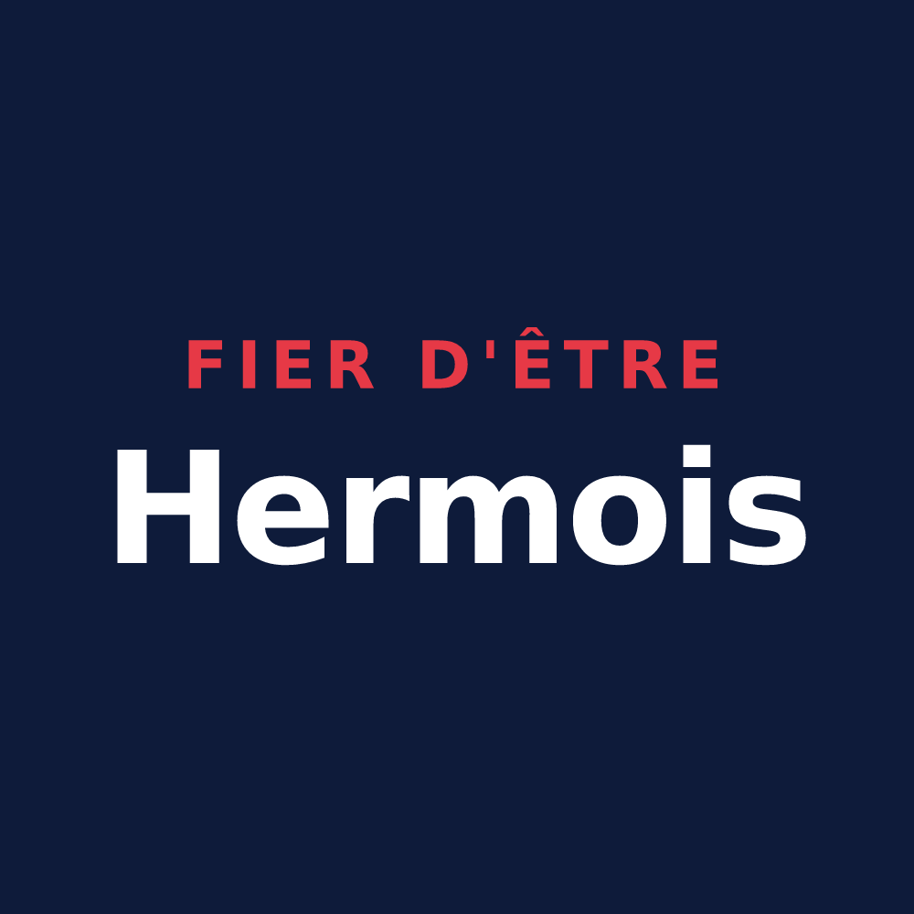 T-shirt « Fier d'être Hermois » — design pour Herm