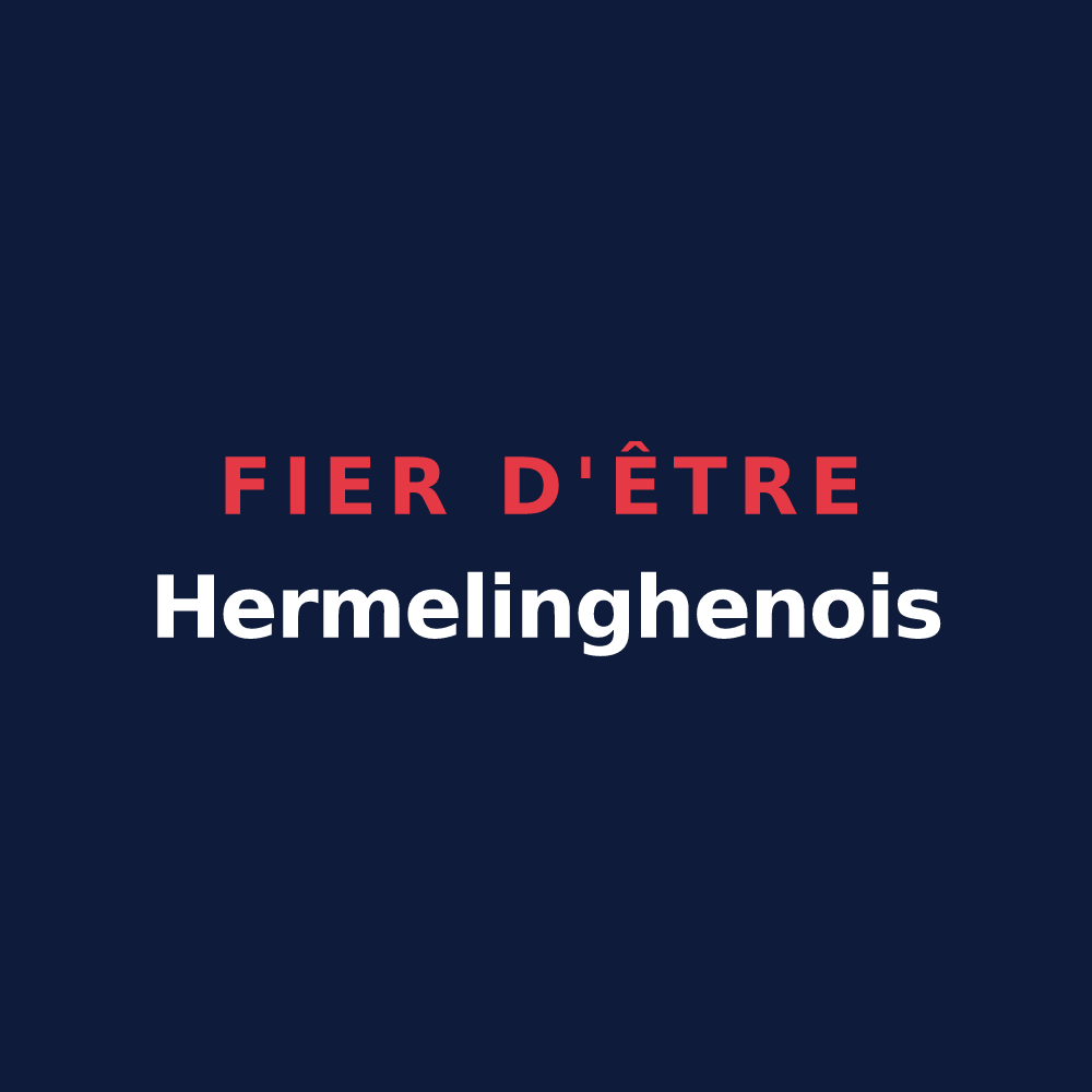 T-shirt « Fier d'être Hermelinghenois » — design pour Hermelinghen