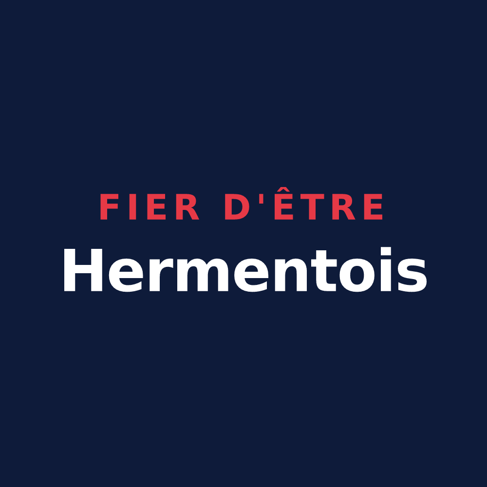 T-shirt « Fier d'être Hermentois » — design pour Herment