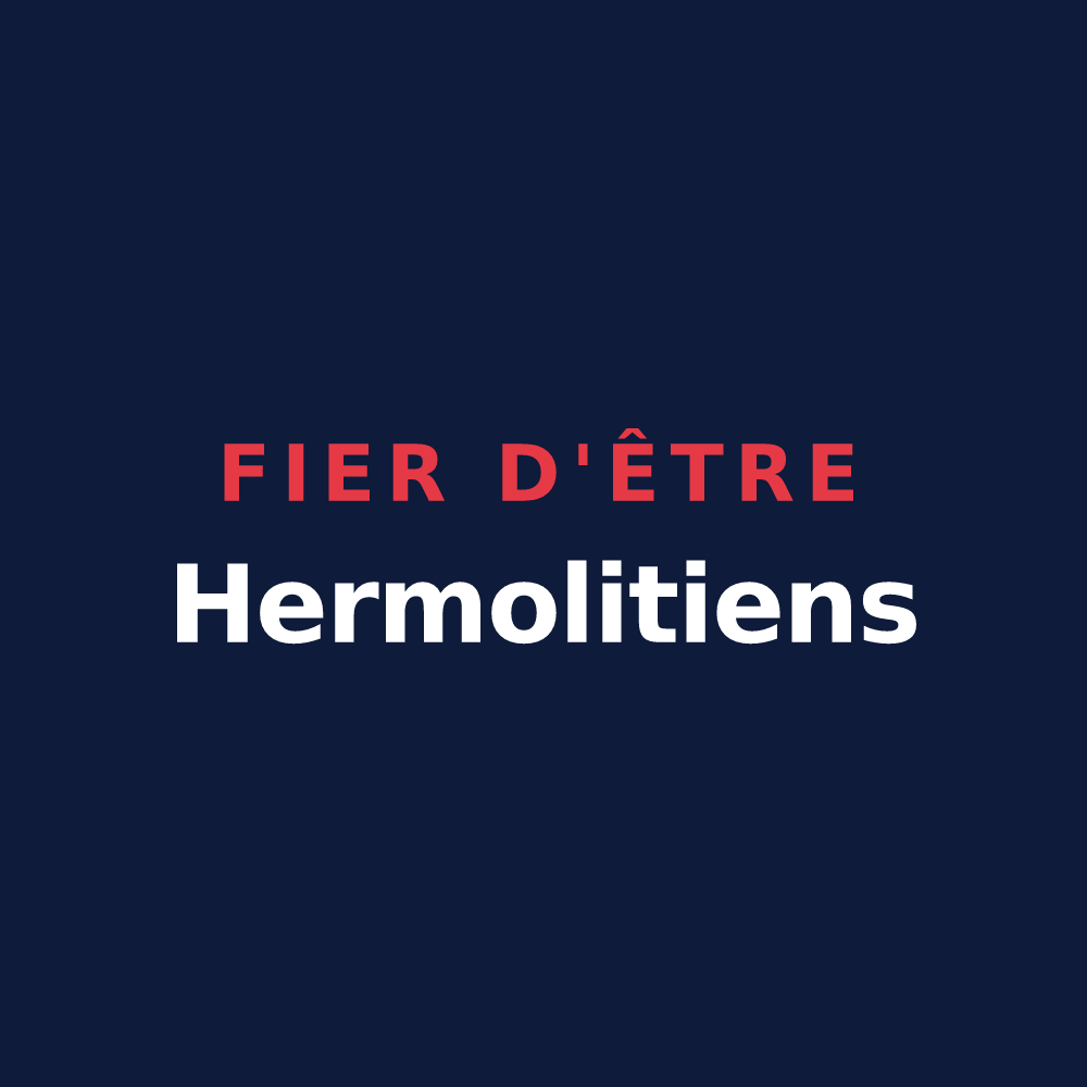 T-shirt « Fier d'être Hermolitiens » — design pour Hermeray