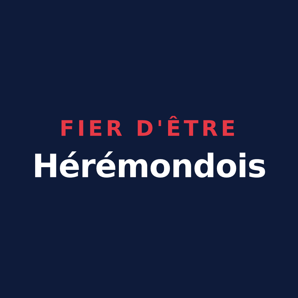 T-shirt « Fier d'être Hérémondois » — design pour Hermonville