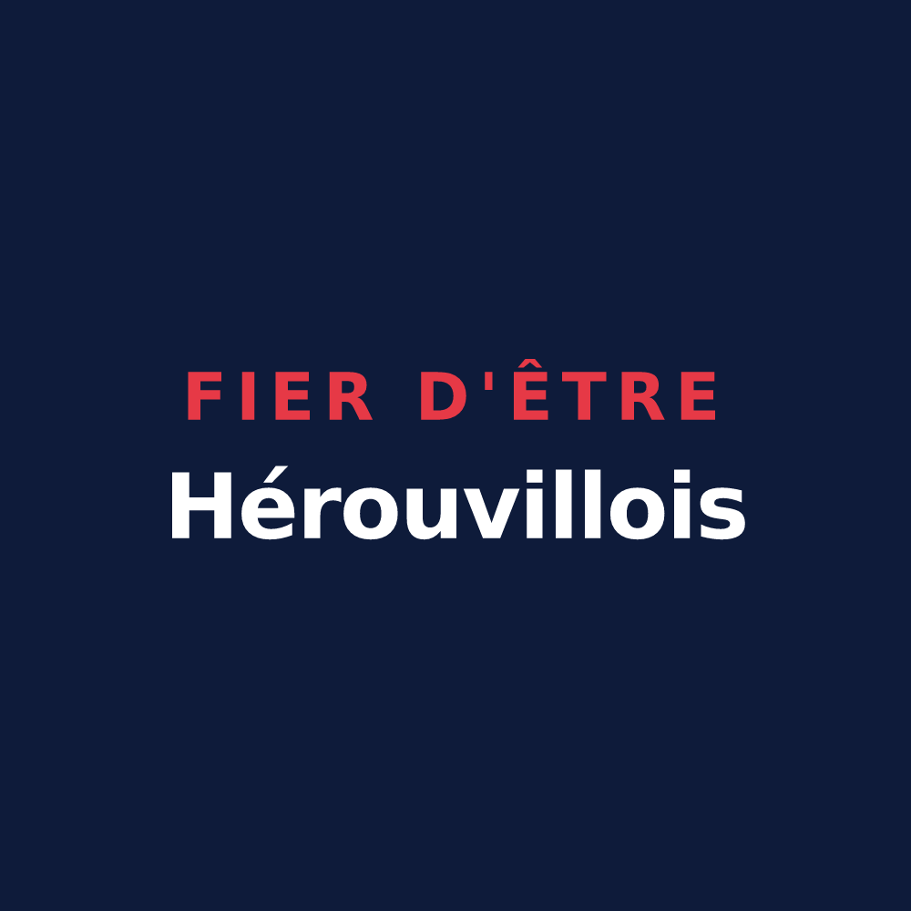 T-shirt « Fier d'être Hérouvillois » — design pour Hérouville-en-Vexin