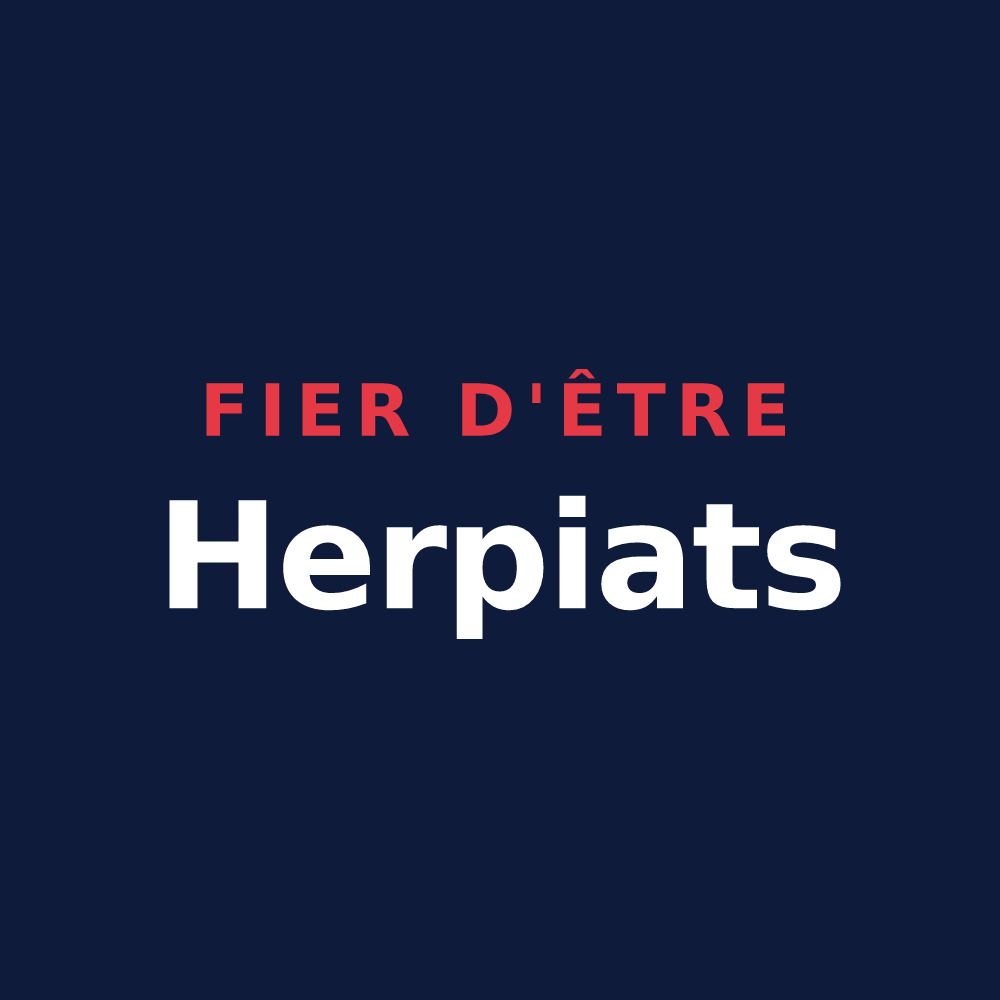 T-shirt « Fier d'être Herpiats » — design pour Herpy-l'Arlésienne