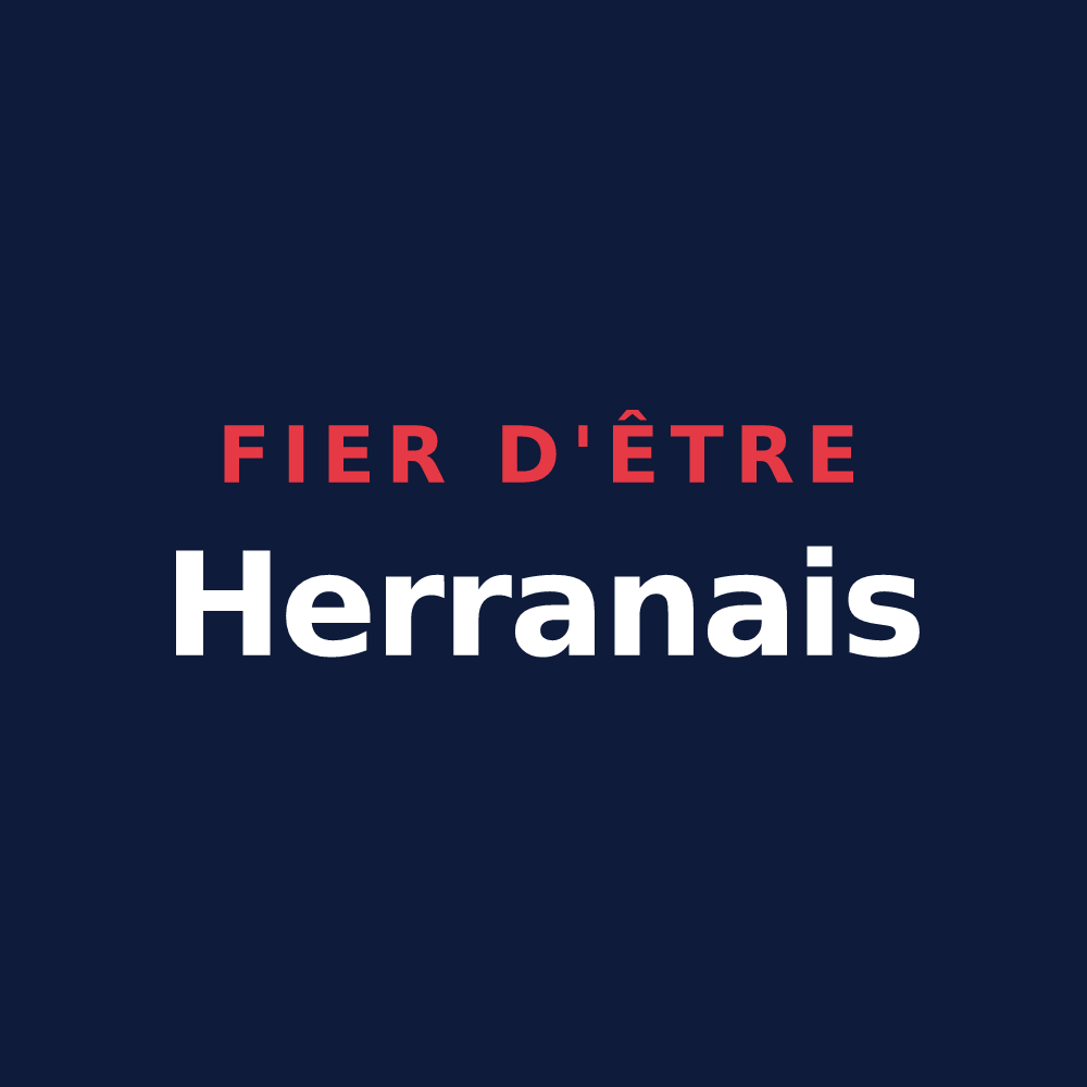 T-shirt « Fier d'être Herranais » — design pour Herran